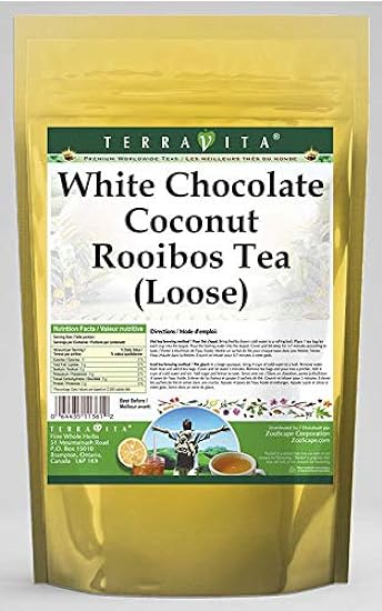 Weiß Schokolade Coconut Rooibos Tee (Loose) (8 oz, ZIN: