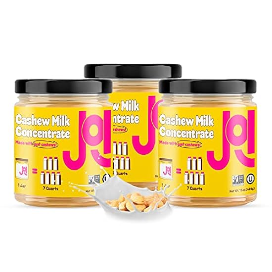 Unsweetened Almond Cashew Concentrate Bundle by JOI - 3