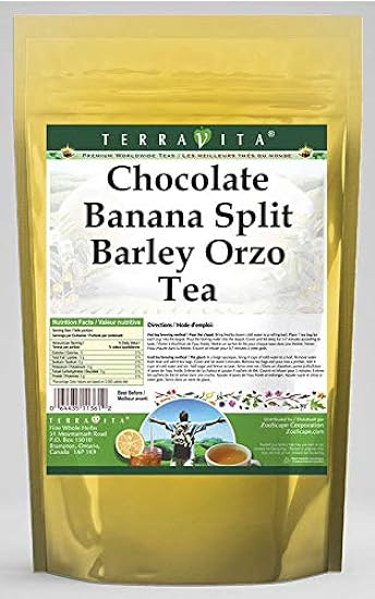 Schokolade Banana Split Barley Orzo Tee (25 Teebeutel, 