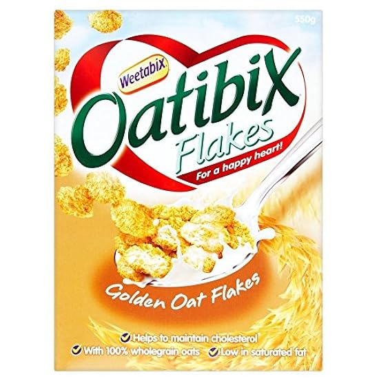 Weetabix Oatibix Flakes (550g) - Pack of 2 662672086