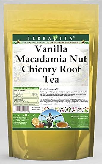 Vanilla Macadamia Nut Chicory Root Tee (25 Teebeutel, ZIN: 560110) - 3 Pack 240705130