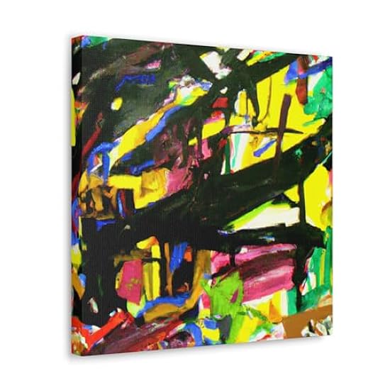 Aurora of Emotion. - Canvas 30″ x 30″ / Premium Gallery Wraps (1.25″) 695569640