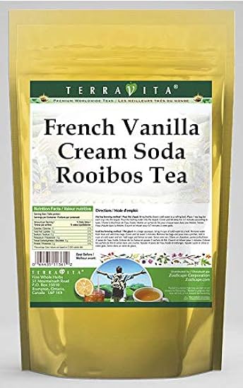 French Vanilla Cream Soda Rooibos Tee (25 Teebeutel, ZI