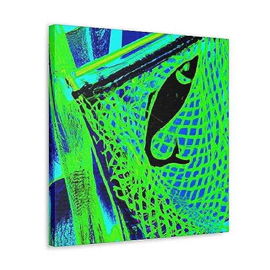 Fish Net Harvesting - Canvas 16″ x 16″ / Premium Gallery Wraps (1.25″) 902835677