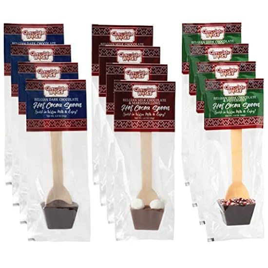Hot Schokolade Spoons by Schokolade Works, Flavor Varie