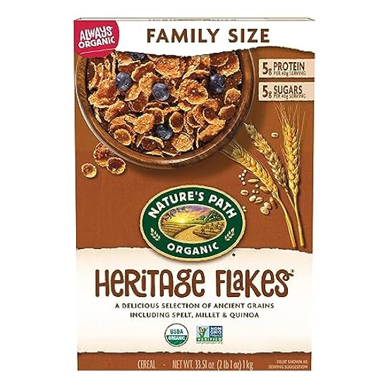 Nature´s Path Organic Heritage Flakes Cereal, 33.5