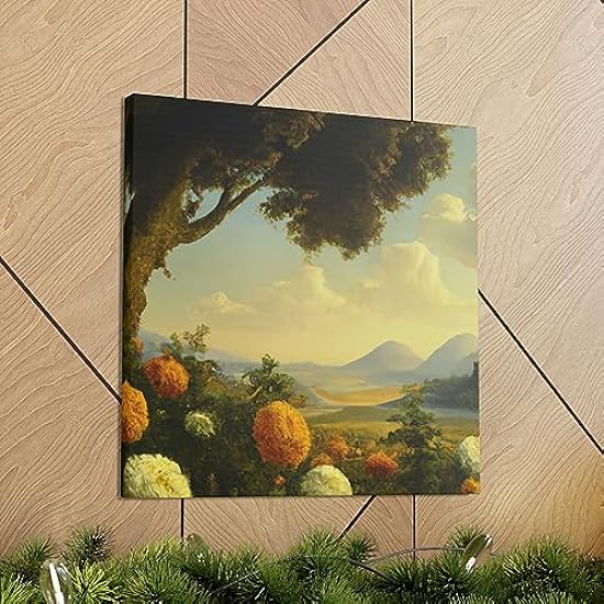 Marigold in Neoclassicism - Canvas 30″ x 30″ / Premium Gallery Wraps (1.25″) 227309419