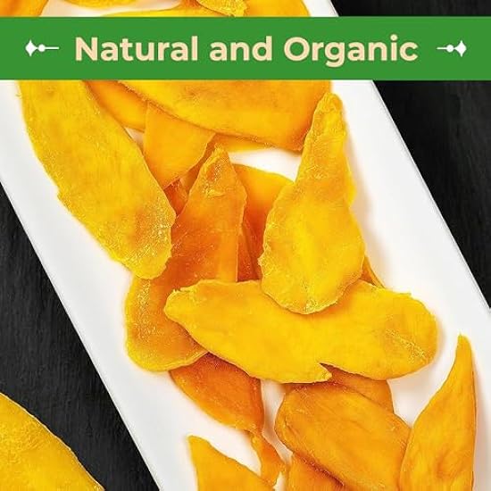 Sincerely Nuts Dried Organic Mango Slices (3 LB)- Gluten-Free Food, Vegan, and Kosher Snack-Nutritious and Satisfying Tropical Fruit-High in Vital Nutrients-Healthy Alternative for Sweet Tooth 972491110