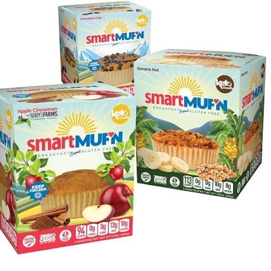 Smart Baking Company Smartmuf´n MVP Value Pack, Gluten-free Keto Snacks (3 Box Variety) 322694740
