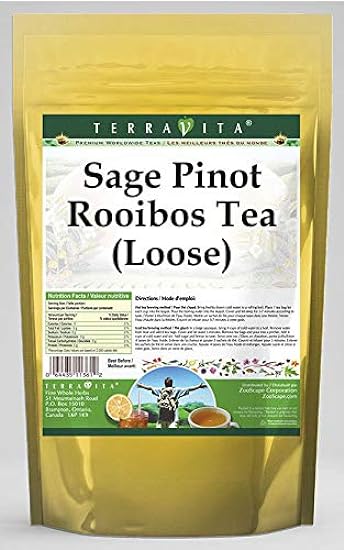 Sage Pinot Rooibos Tee (Loose) (4 oz, ZIN: 543670) - 3 