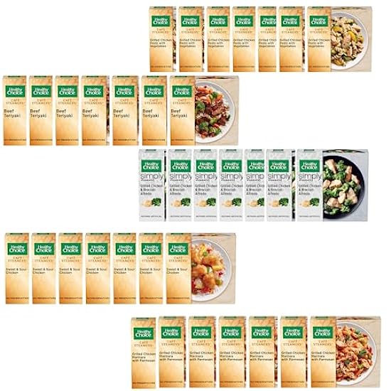 Healthy Choice Frozen Meal Variety Pack, 35 Count - 7 B