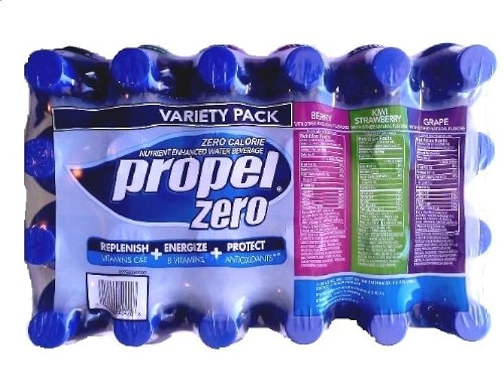 Propel Zero Enhanced Wasser Variety Pack, 25.35 Pound 7