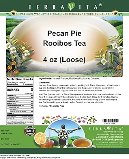 Pecan Pie Rooibos Tee (Loose) (4 oz, ZIN: 518454) - 3 Pack 711678907