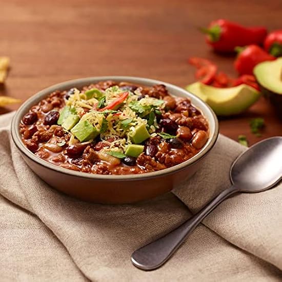 Loma Linda Chili - 20 oz Cans (Pack of 12) - Hearty Plant-Based Protein, Authentic Flavor, Perfect for Quick and Delicious Vegetarian Meals! 746069372