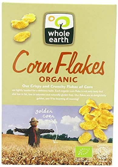 Whole Earth Organic Corn Flakes 375g - Pack of 6 852079