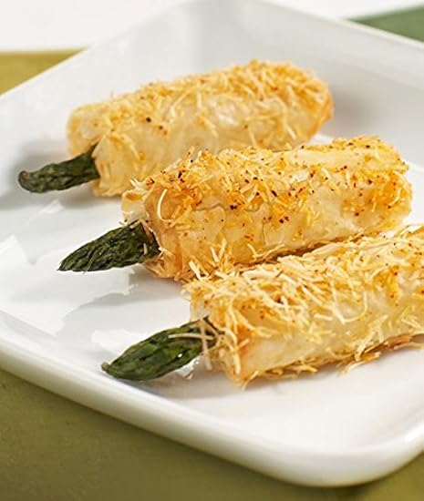 Crispy Asparagus with Asiago in Phyllo - Gourmet Frozen Appetizers (50 Piece Tray) 71598136