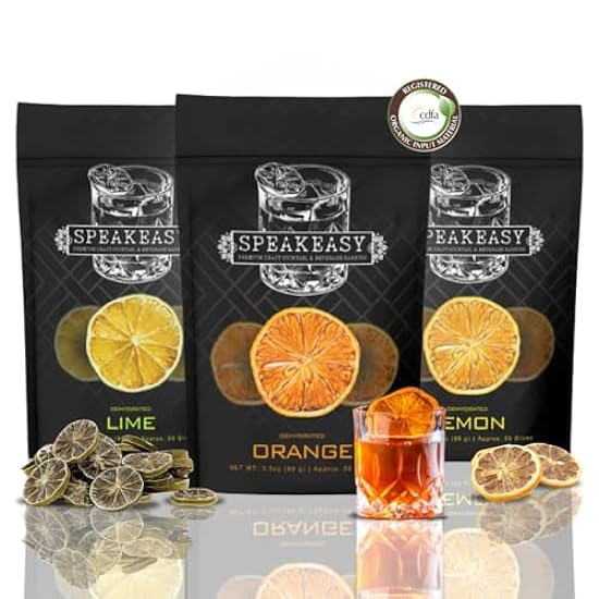 150 Dehydrated Citrus Slices 3x3.5oz (Variety Pack) | S