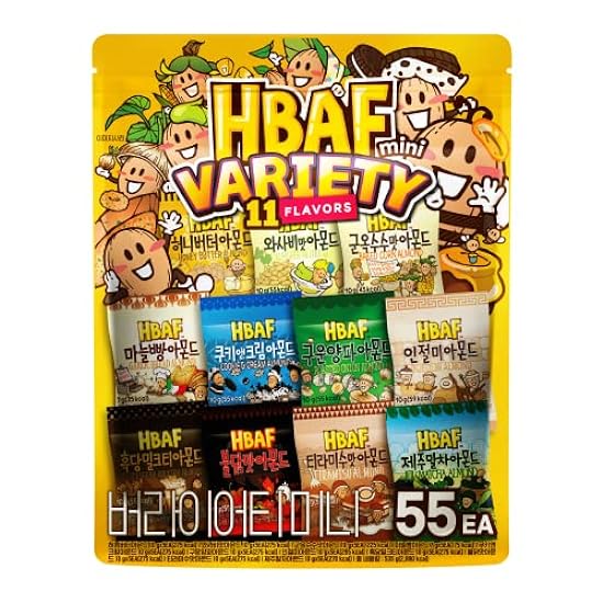 [Official Gilim HBAF] Korean Seasoned Almonds Variety 5