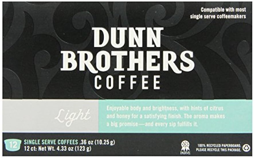 Dunn Brother´s Single Serve Kaffee, Light Blend, 1