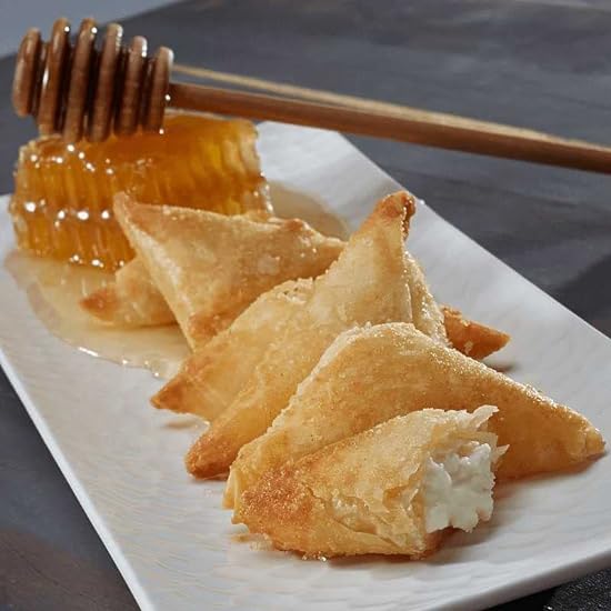 15 Goat Cheese and Honey Phyllo Pastries, 0.75 oz each 
