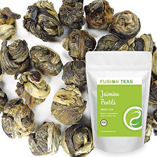 Organic Jasmine Dragon Pearls Grün Tee - Gourmet Floral