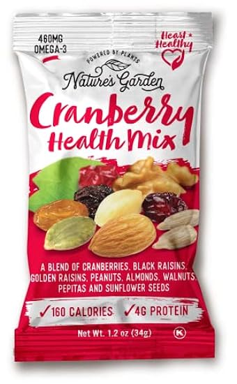 Nature´s Garden Healthy Trail Mix Snack Pack - | Premium Nuts and Seeds | Delicious Healthy Trail Mix Snack - Food Allergy Free, Multi-Pack - ​28.8 oz (Pack of 2) 468917080