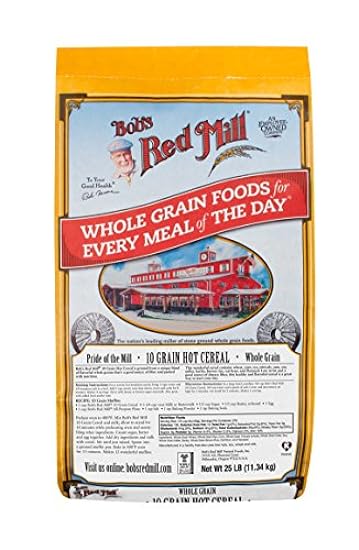 Bob´s Rot Mill 10 Grain Hot Cereal, 25 Pound 36445