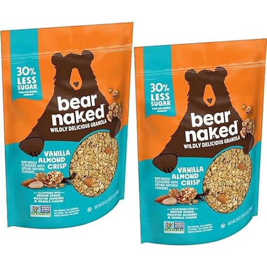 Bear Naked Granola Cereal, Vanilla Almond (28 oz, 2 pk) 761966648