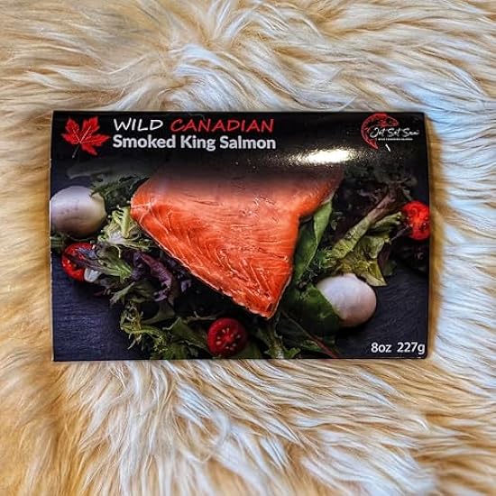 Smoked Salmon Food Gift Pack Featuring Wild Canadian Salmon, Lobster Spread, Crab Pate and Salmon Spread | Food Gift Box 557204855