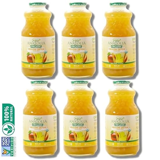 100% Organic Fruit Juices by Pure Anatolia • Yellow Det