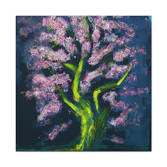 Cherry Blossom Reflection - Canvas 20″ x 20″ / Premium 