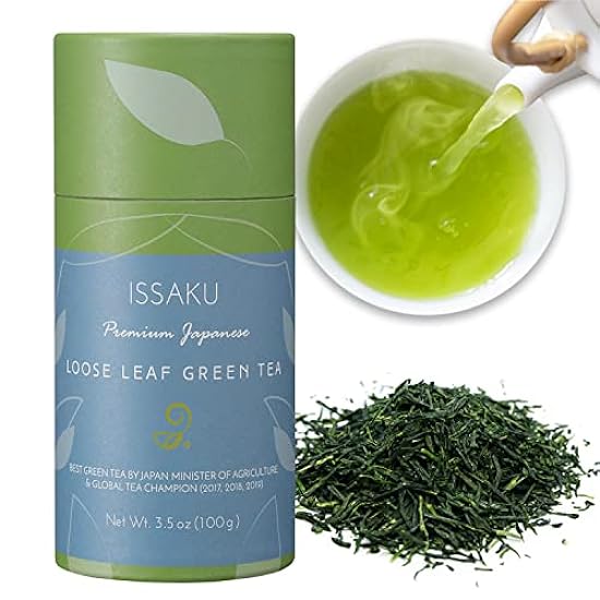 Issaku, Gokuzyo Aracha and Teabag Tee Set from Japanese Grün Tee Co – Premium Japanese Grün Tee Assortment – Non-GMO, Delicate Flavor - Ideal for Tee Lovers 853921477