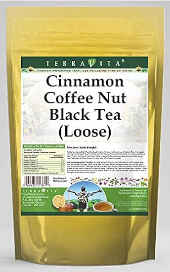 Cinnamon Kaffee Nut Schwarz Tee (Loose) (8 oz, ZIN: 541116) - 3 Pack 239441703