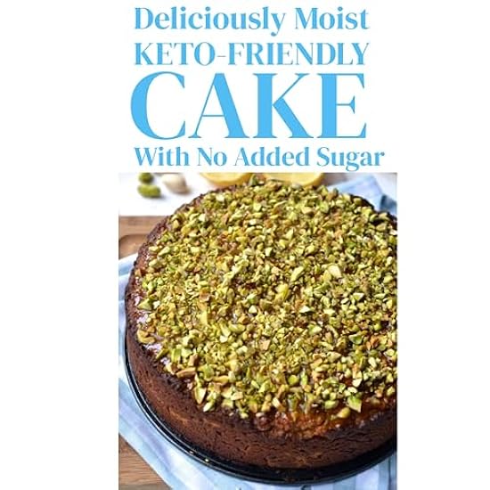 Andy Anand Keto Fresh Baked Gourmet Caramel Pistachios Cake 9