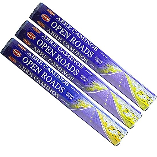 COMERCIALIZADORA EJIOGBE Pack of 6 Insense Tubes (Open Path) 717163898