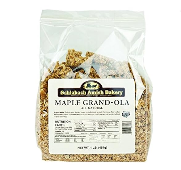 Schlabach Amish Bakery All Natural Maple Grand-Ola Gran