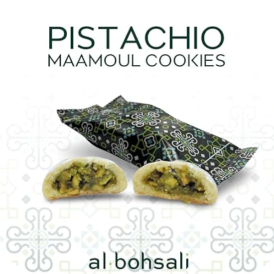 Al Bohsali Maamoul Pistachio Shortbread Cookies 24 pc. 521918914
