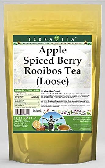 Apple Spiced Berry Rooibos Tee (Loose) (4 oz, ZIN: 5404