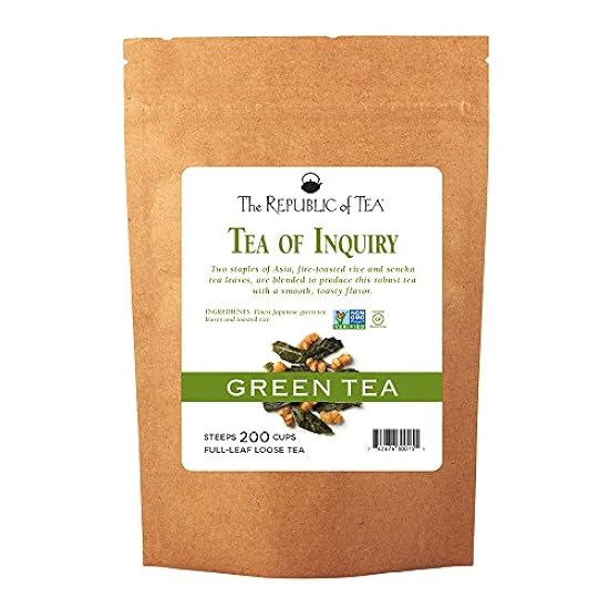 The Republic of Tea, Tee Of Inquiry Full-Leaf Grün Tea,