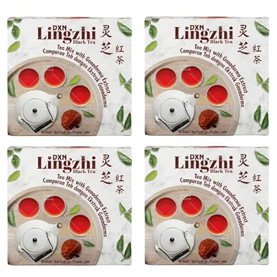 LIMITEDBONUSDEAL DXN Lingzhi Schwarz Tee (4 Box) 240704