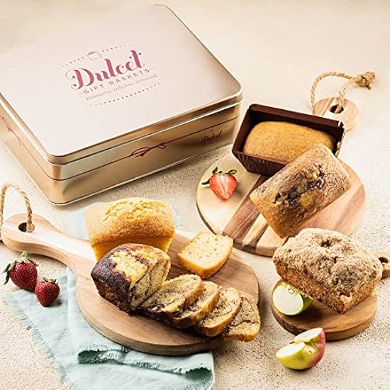 Dulcet Gift Baskets Fresh Baked Tee Cake Assortment in 