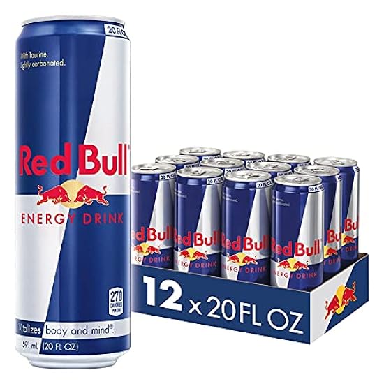 Red Bull Energy Drink 20 Fl Oz (Pack of 12) 240419928