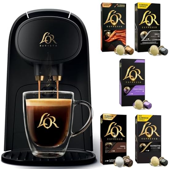 L´OR Barista System Kaffee and Espresso Machine wi