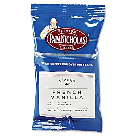 Papanicholas Kaffee 25188 Premium Kaffee, French Vanill