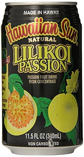 Hawaiian Sun Lilikoi, Passion Fruit, 11.5 Fl Oz (Pack o