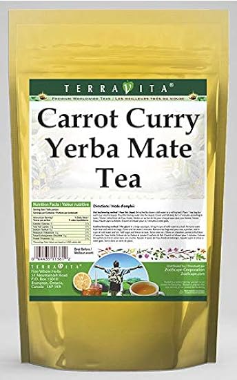 Carrot Curry Yerba Mate Tee (50 Teebeutel, ZIN: 570467)