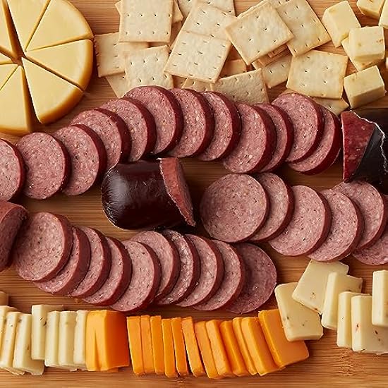 Hickory Farms Meat & Cheese Large Gift Box | Gourmet Food Gift Basket Perfect For Family, Birthday, Sympathy, Congratulations Gifts, Retirement, Thinking of You, Business and Corporate Gifts 406969515