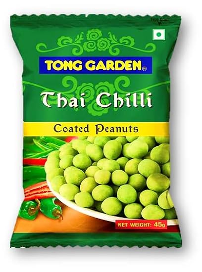 Tong Garden Thai Chilli Coated Peanuts 45g Unique 34921