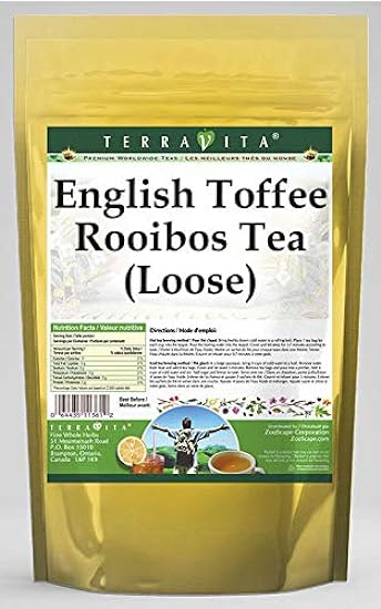 English Toffee Rooibos Tee (Loose) (8 oz, ZIN: 535495) 