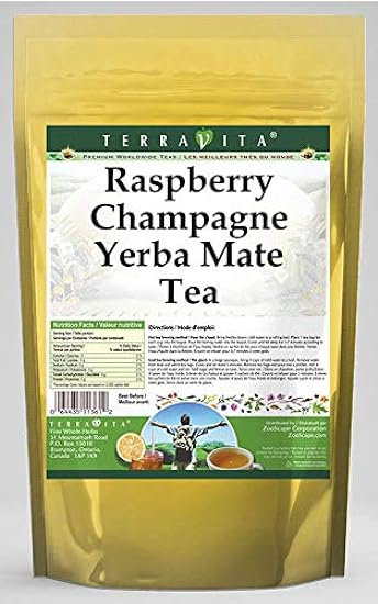 Raspberry Champagne Yerba Mate Tee (50 Teebeutel, ZIN: 